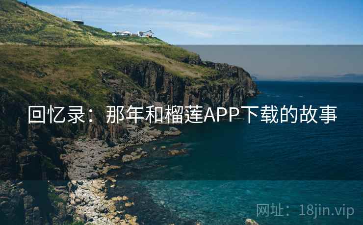 回忆录：那年和榴莲APP下载的故事